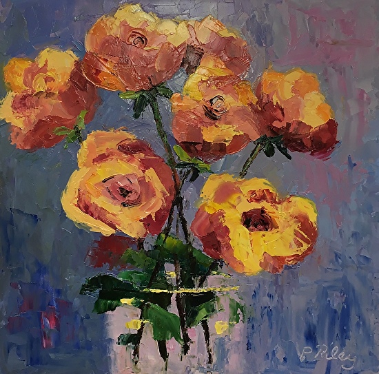 Paula Riley - Work Zoom: Roses in Winter