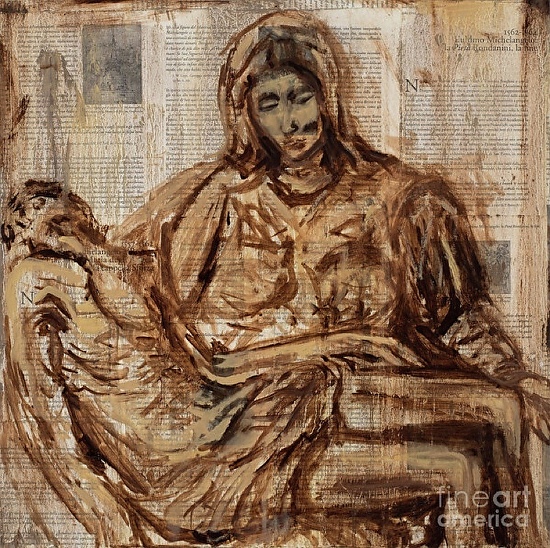 Jodi Monahan Work Zoom Michelangelo Pieta - 