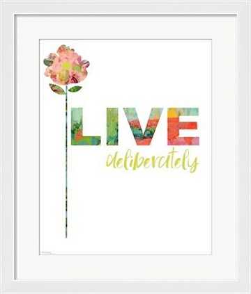 Live Deliberately. Fulcrum Gallery by Pamela Wingard  ~  x 